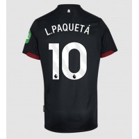 Maglia Calcio West Ham United Lucas Paqueta #10 Seconda Divisa 2024-25 Manica Corta